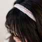 Blush Lace Skinny Headband