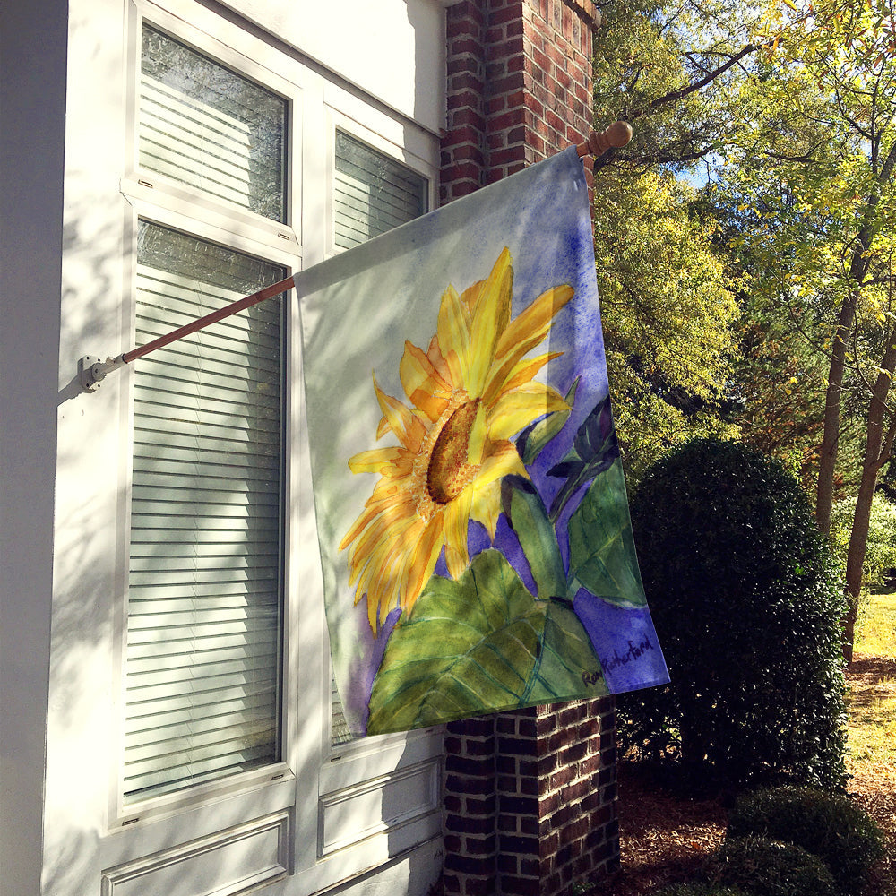 Flower - Sunflower Flag Canvas House Size RDR2001CHF