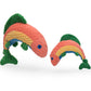 Rauccous Rainbow Trout Knottie® Plush Dog Toy