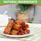 Rawhide Free Dog Treats 3 Inch Chicken Duck Beef Rolls 16 Count 21oz