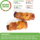 Rawhide Free Dog Treats 3 Inch Chicken Duck Beef Rolls 16 Count 21oz