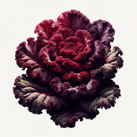 Kale (Frisé Rouge) Seeds (4x)