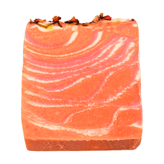 Red Roses Handmade Natural Bar Soap Coconut & Olive Oil Organic Soap