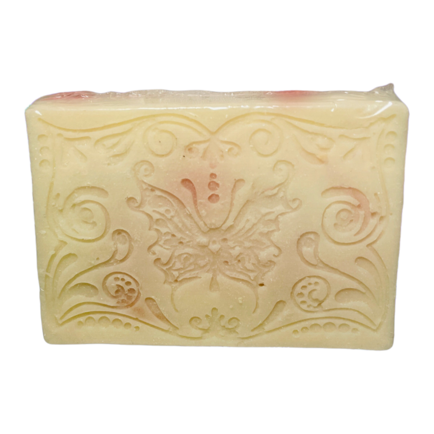 Red Roses Handmade Natural Bar Soap Coconut & Olive Oil Organic Soap