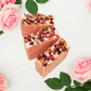 Red Roses Handmade Natural Bar Soap Coconut & Olive Oil Organic Soap
