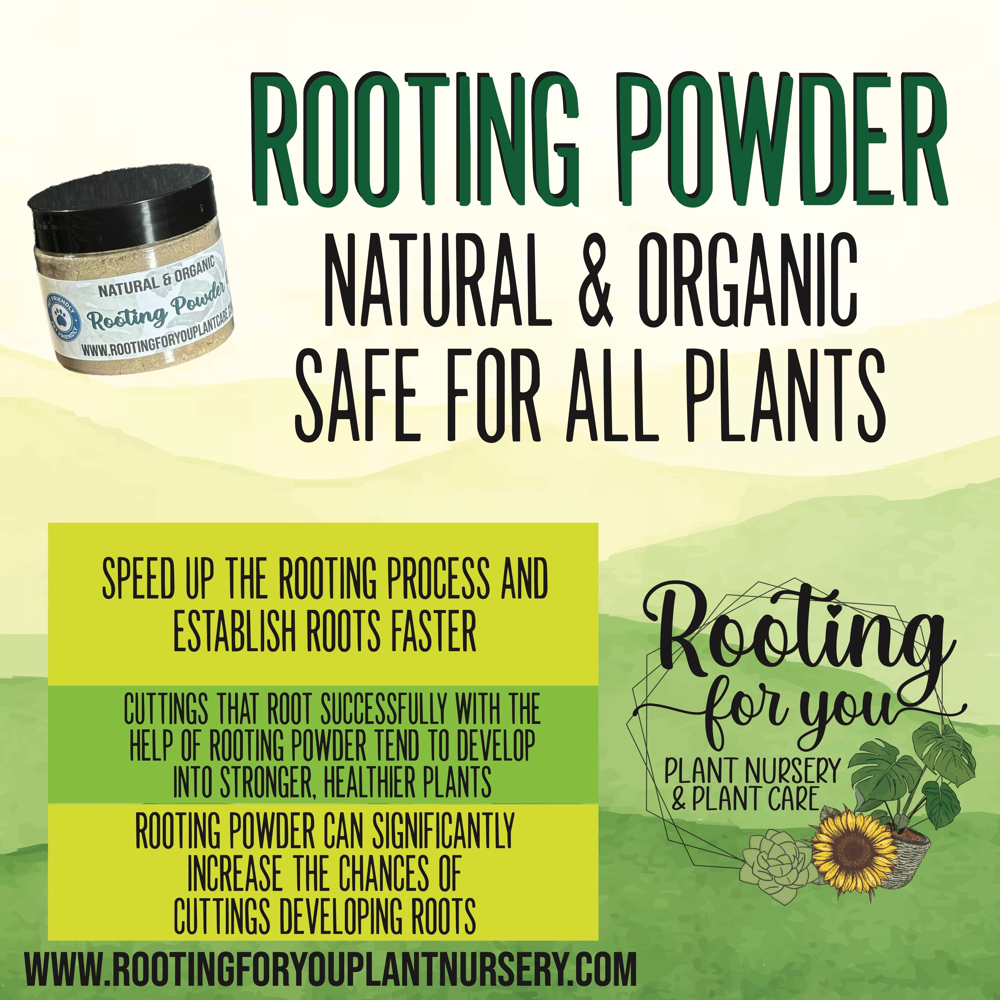 Rooting Powder - Vegan - Organic - Oregon Licensed Nursery - Can be us ...