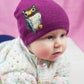 Owl Cashmere Hat - Baby