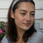 Rosy Outlook Ribbon Headband