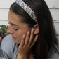 Rosy Outlook Ribbon Headband