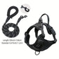Service Dog Harness Front Clip Heavy Duty Reflective Easy Control Handle for Large Dog Walking?Easy to Control for Small Medium