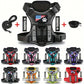 Service Dog Harness & Leash Set with 1pc Folding Bowl Reflective Adjustable Dog Vest Harness Soft Oxford Pet Harness For Small M