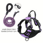Service Dog Harness Front Clip Heavy Duty Reflective Easy Control Handle for Large Dog Walking?Easy to Control for Small Medium