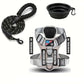 Service Dog Harness & Leash Set with 1pc Folding Bowl Reflective Adjustable Dog Vest Harness Soft Oxford Pet Harness For Small M