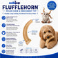 Flufflehorn Dental Antler - Durable Nylon Dog Chew Toy XL | USA Made