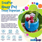 Honey Pot Dog eCup Treat Dispenser | Durable PUP-X Rubber Enrichment Toy | USA Made