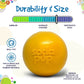 Pelota chirriante: juguete duradero para perros que emite sonido, flota, juguete para masticar | Fabricado en EE. UU.