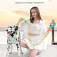 New Pet P-chain Explosion-proof Punching Anti Slip Wear-resistant Cotton Candy Traction Rope for Walking Dog