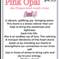 Rough Pink Opal – Raw Stone from Peru