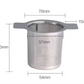 Tea Infuser Stainless Steel Mesh Strainer For Loose Leaf Tea
