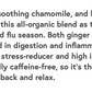 Organic Chamomile Ginger Tea Loose Leaf