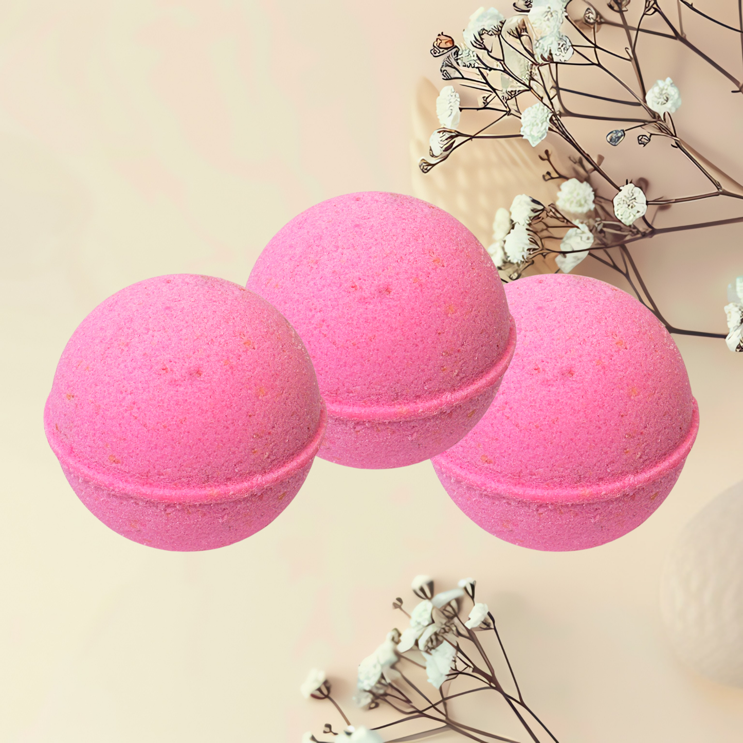 Seaside Orchid Oatmeal Skin Nourishing Natural Bath Bombs | 6 oz