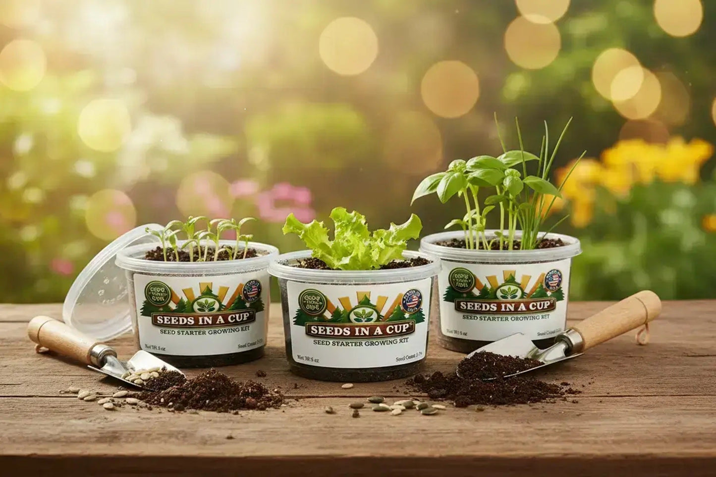 Green Beans Grow Kit | Grow Green Beans from Seed | Seeds In A Cup®