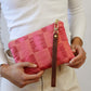 Shades of Apricot Wristlet Purse