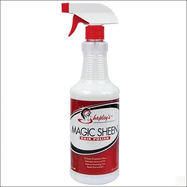 Shapley's Magic Sheen Hair Polish 32 oz. Sprayer Horse Shine Detangler Spray