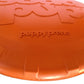 Bottle Top Flyer Rubber Frisbee for Dogs | Orange | Vet Approved | USA Made
