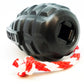 USA-K9 Magnum Grenade - Black Magnum Rubber Chew Toy for Extreme Chewers | USA Made