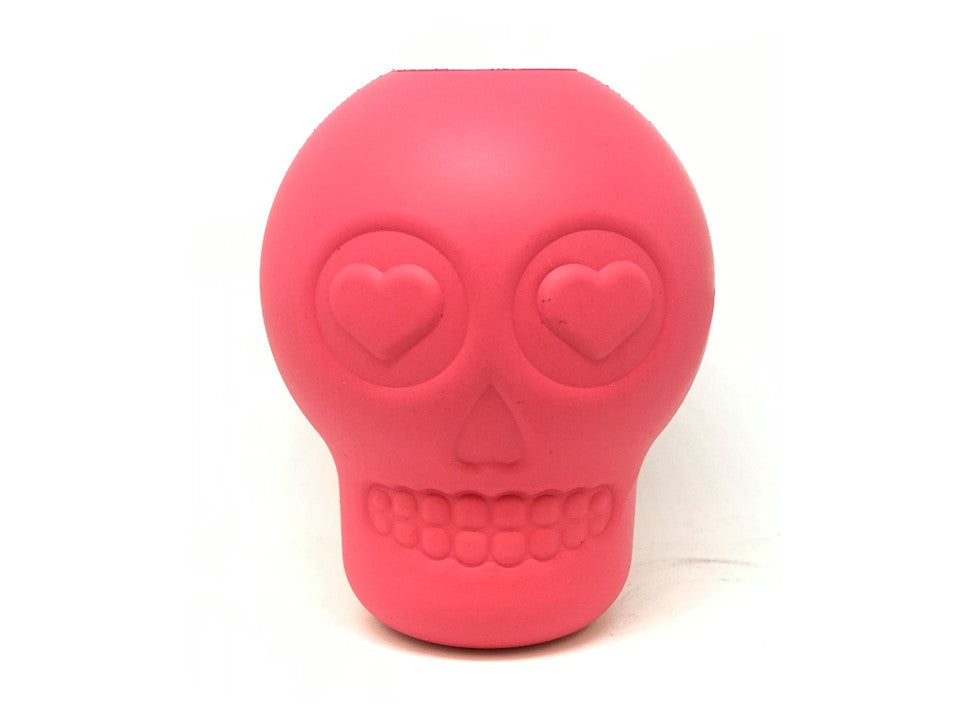 Sugar Skull Dog Chew Toy & Treat Dispenser - USA Made | SodaPup