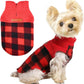 Small Dog Fleece Sweater Leopard Warm Puppy Pullover XS–L (7 color options)