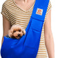 Small Dog Sling Carrier Breathable Wrap Pet Pouch Dogs Cats 3–10 lbs -all colors