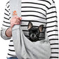 Small Dog Sling Carrier Breathable Wrap Pet Pouch Dogs Cats 3–10 lbs -all colors