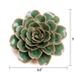 Ceramic Small Green Tea Rose