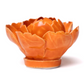 Ceramic Small Orange Peony Flower
