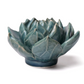 Ceramic Small Teal Succulent - Echeveria