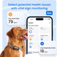 Smart Dog GPS Tracker with Virtual Fence, Vital Signs & Bark Monitoring, Waterproof Collar Attachment
