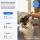 Smart Dog GPS Tracker with Virtual Fence, Vital Signs & Bark Monitoring, Waterproof Collar Attachment