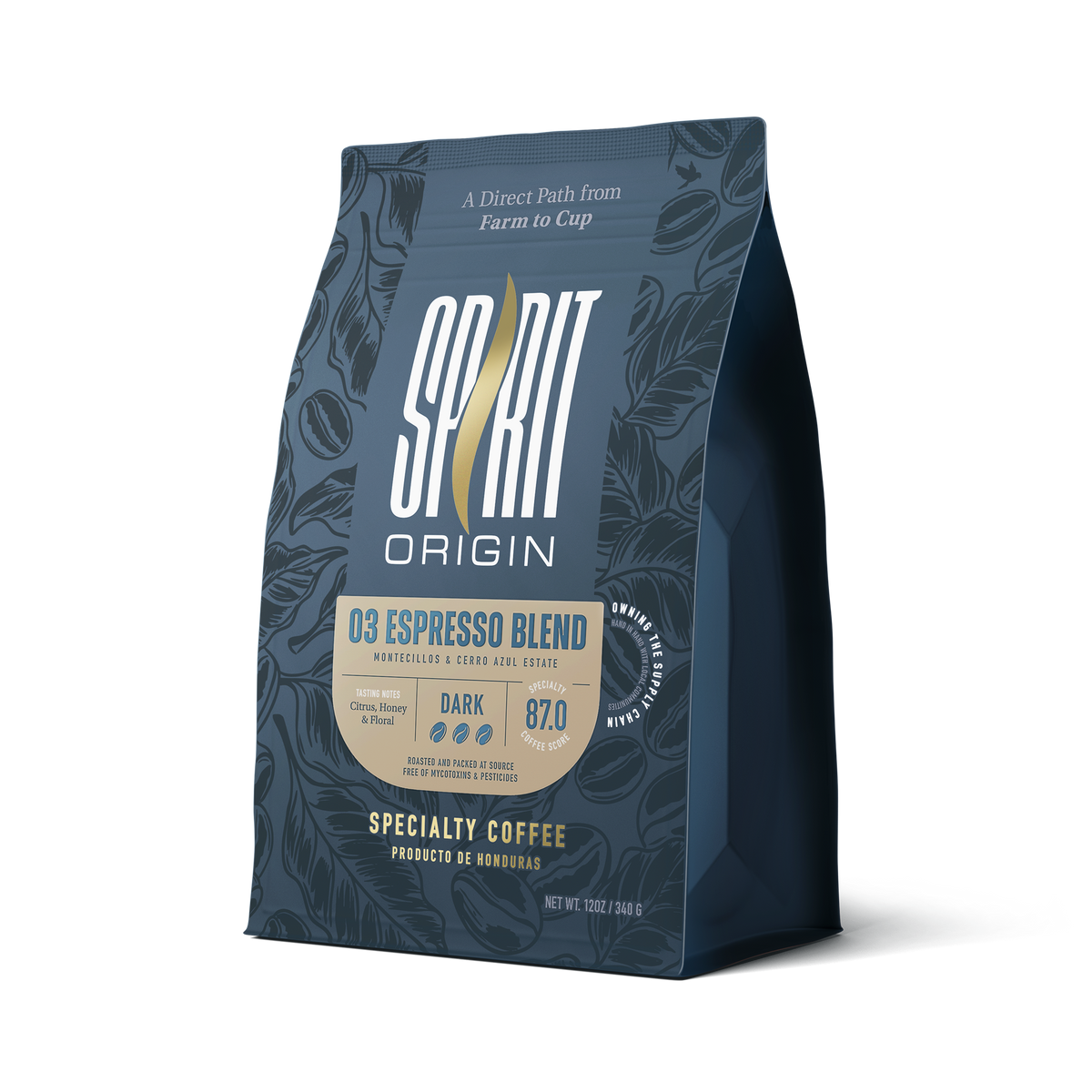 Mezcla de Espresso Hondureño – Café de Especialidad de Tueste Medio-Oscuro