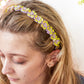 Spring Flowers Sequin Headband