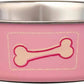 Stainless Steel Dog & Cat Bowl | Spill-Resistant Feeding Bowl (various colors)