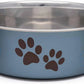 Stainless Steel Dog & Cat Bowl | Spill-Resistant Feeding Bowl (various colors)