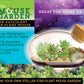 The Succulent Star Mouse Garden Glass Terrarium with Cork