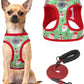 Step-In Dog Harness & Leash Set in Various Patterns – Reflective No Pull (XS- XL)