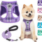 Step-In Dog Harness & Leash Set in Various Patterns – Reflective No Pull (XS- XL)