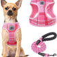 Step-In Dog Harness & Leash Set in Various Patterns – Reflective No Pull (XS- XL)
