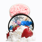 Strawberries & Cream Fairy Dust Bath Bomb Powder | 3.5 oz