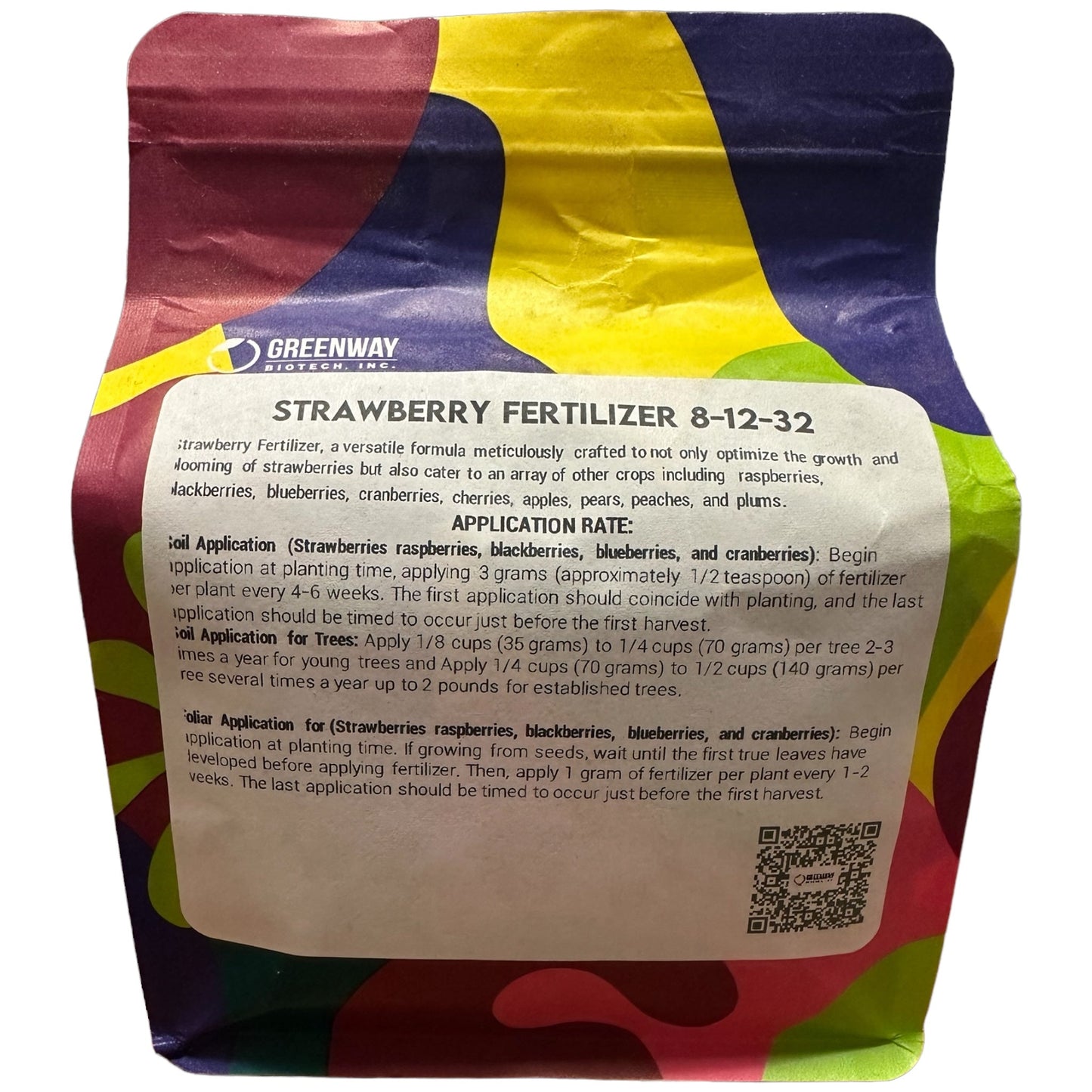 Strawberry Fertilizer 8-12-32 | Chelated Micronutrients | Hydroponics, Soil & Foliar Application