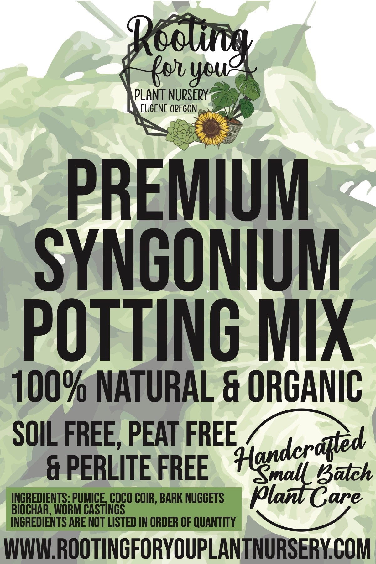 SYNGONIUM Premium Potting Mix